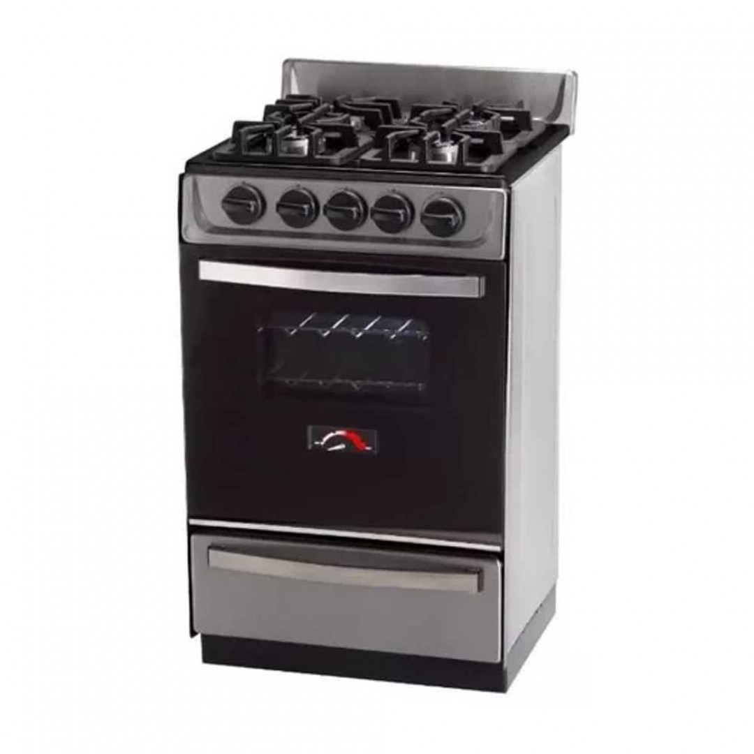 Cocina Millenium Pro Pta Acero Full Inox